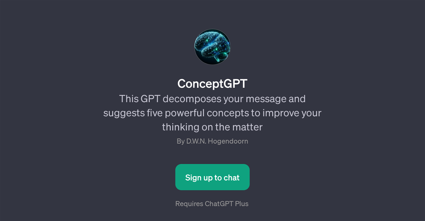 ConceptGPT website
