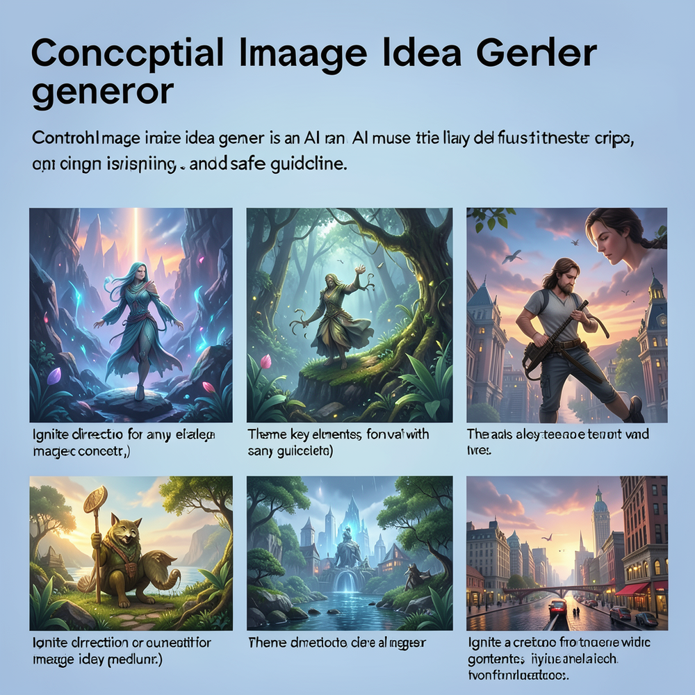 conceptual image idea gener website