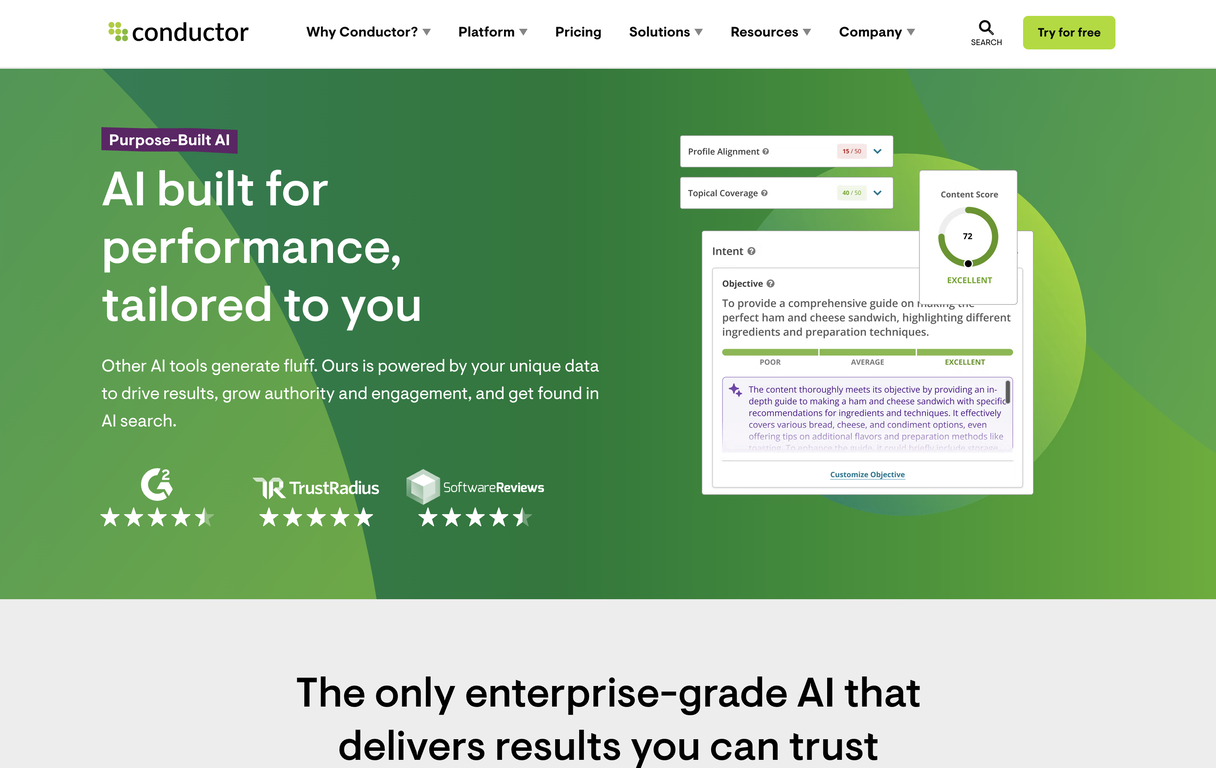 Conductor AI website