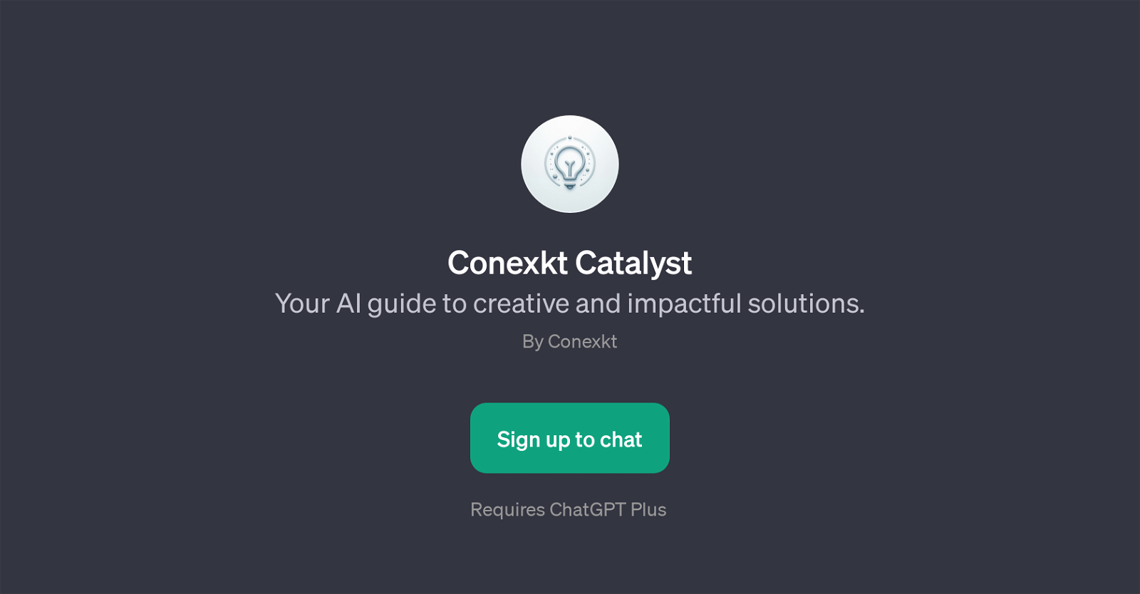 Conexkt Catalyst website