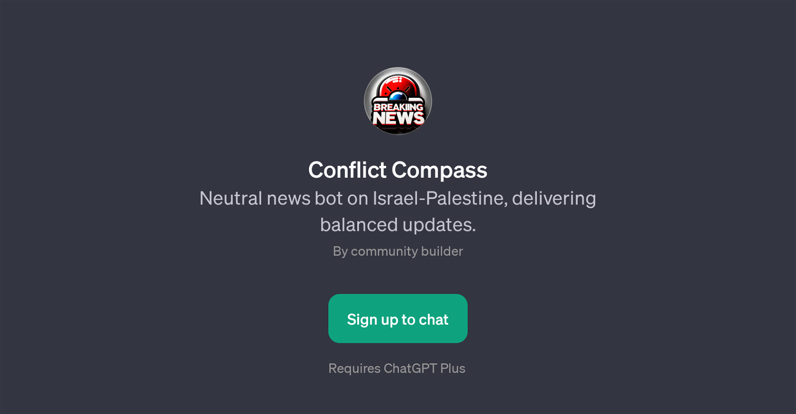Conflict Compass website