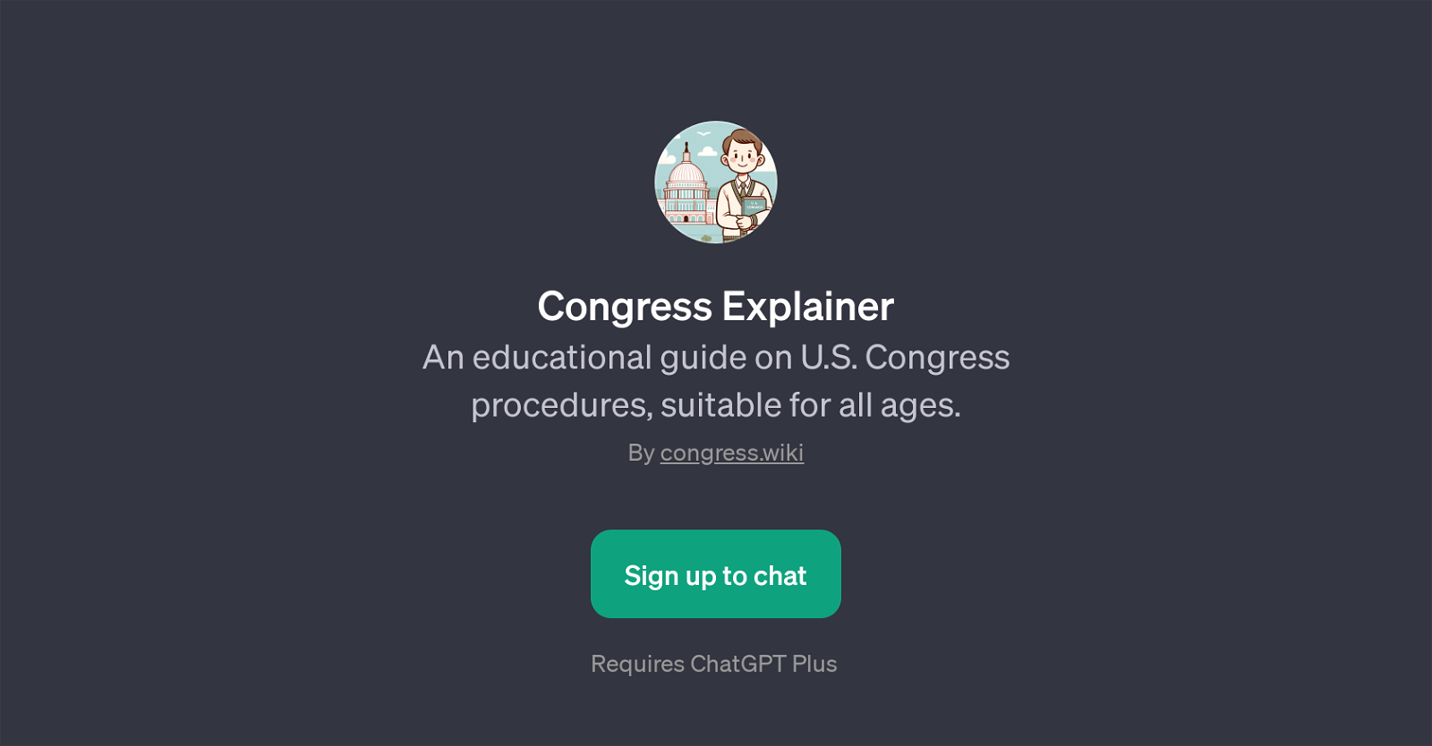 Congress Explainer website
