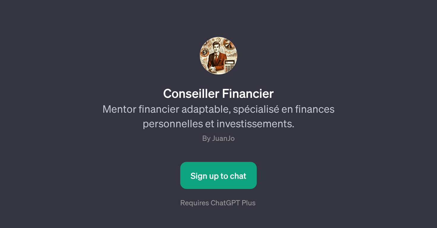 Conseiller Financier website