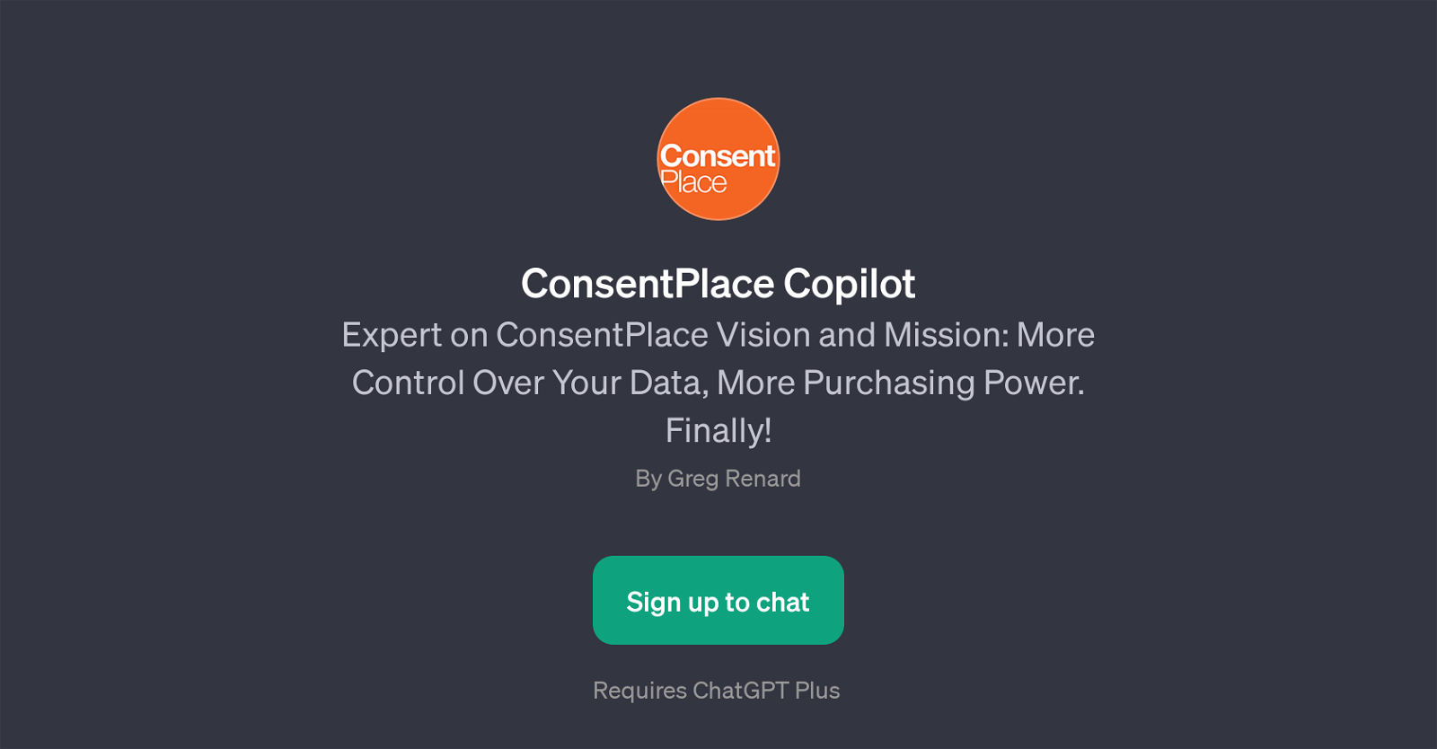 ConsentPlace Copilot website