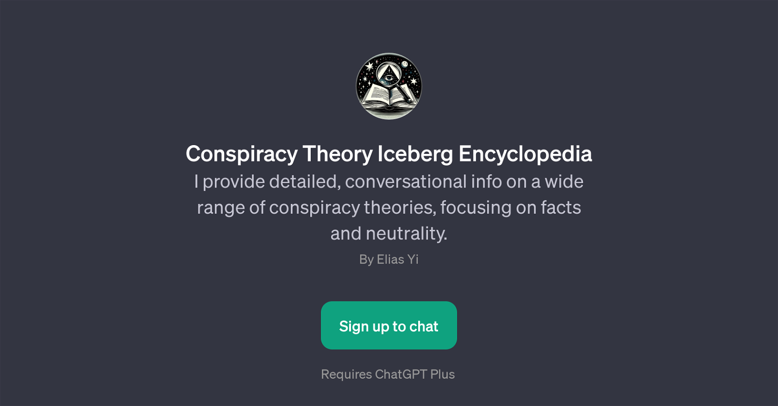 Conspiracy Theory Iceberg Encyclopedia website