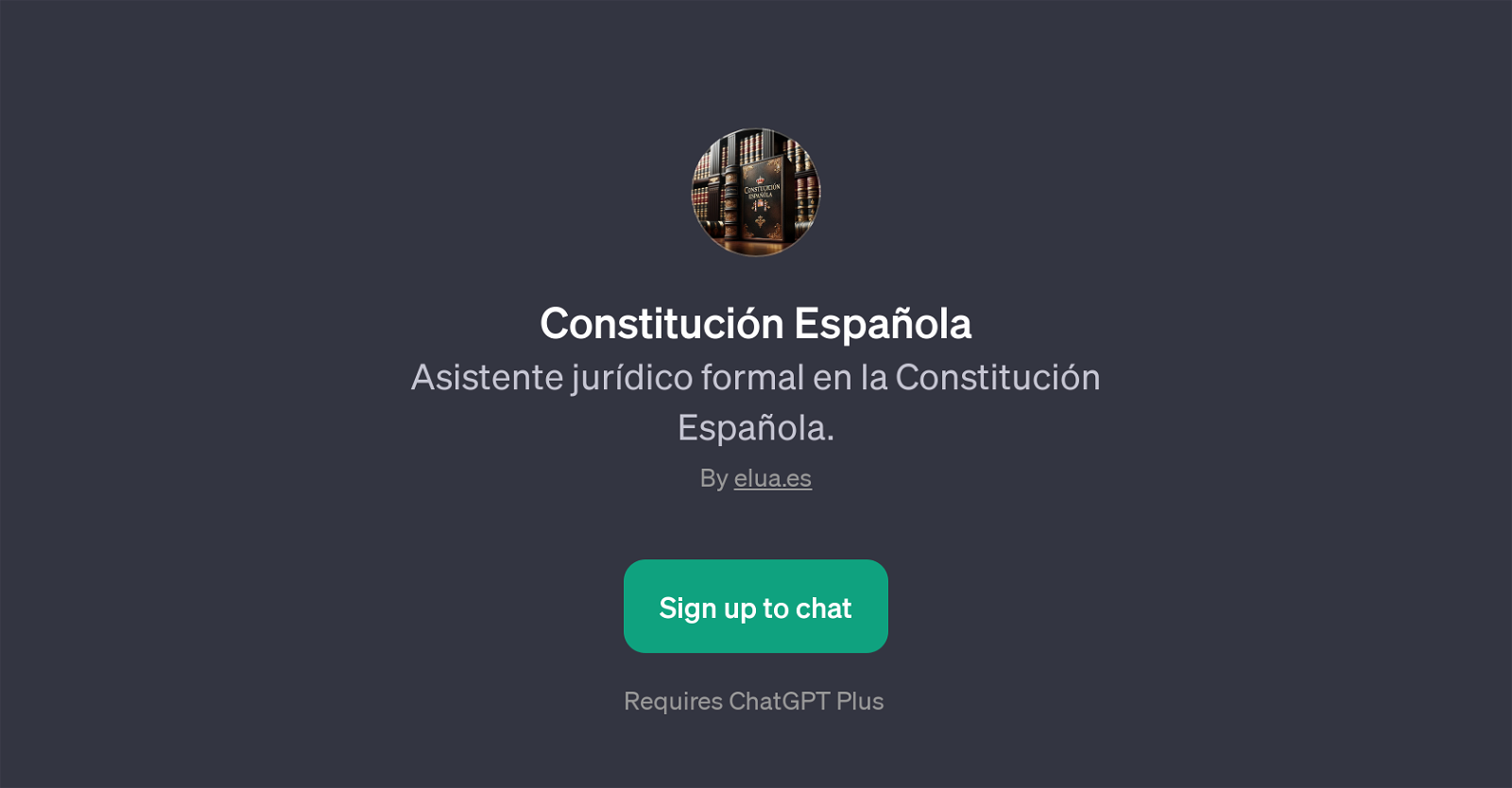 Constitucin Espaola website