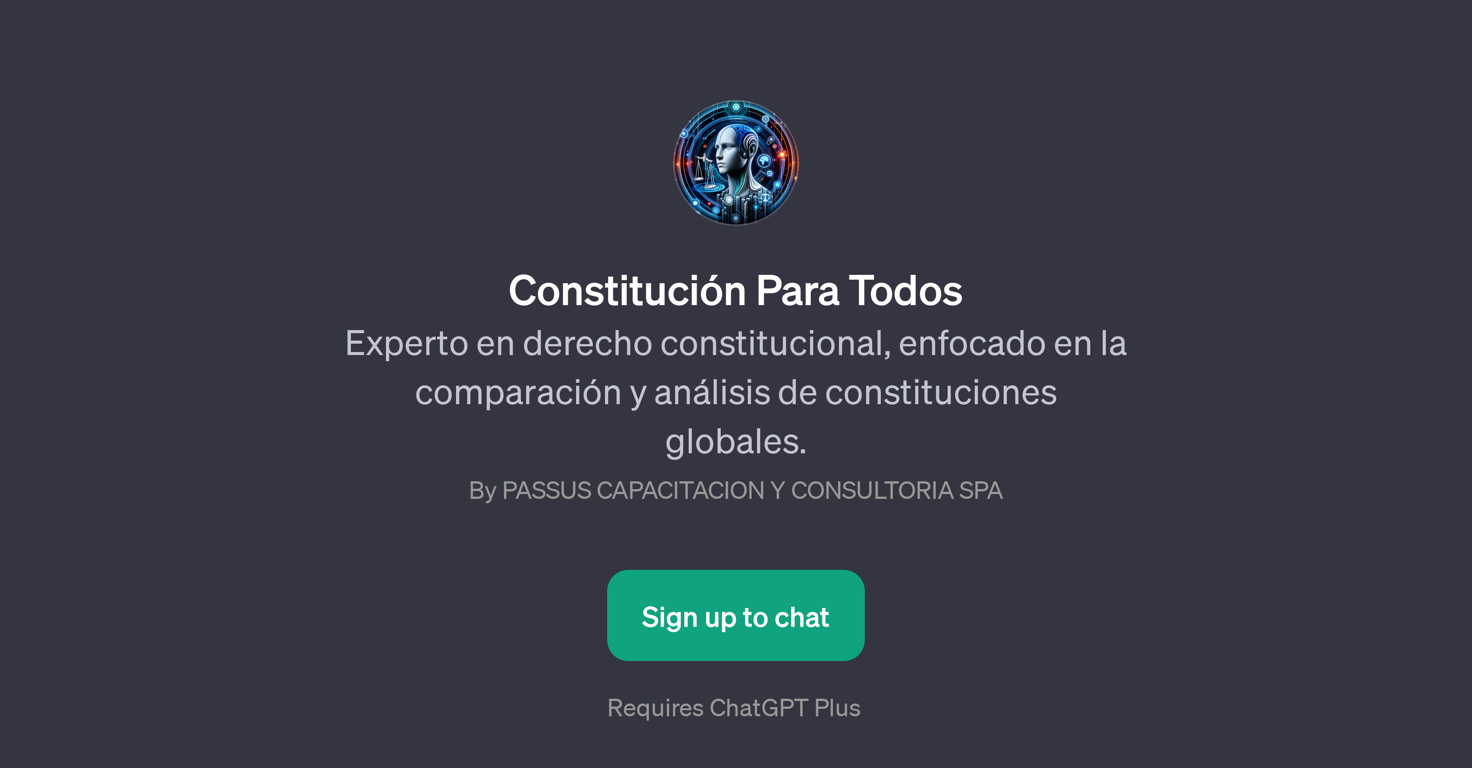 Constitucin Para Todos website