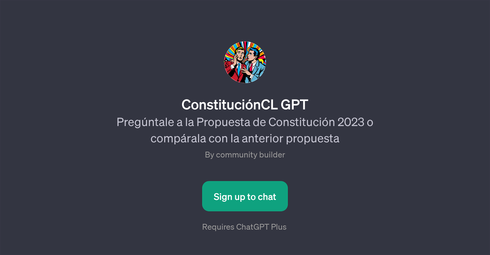 ConstitucinCL GPT website