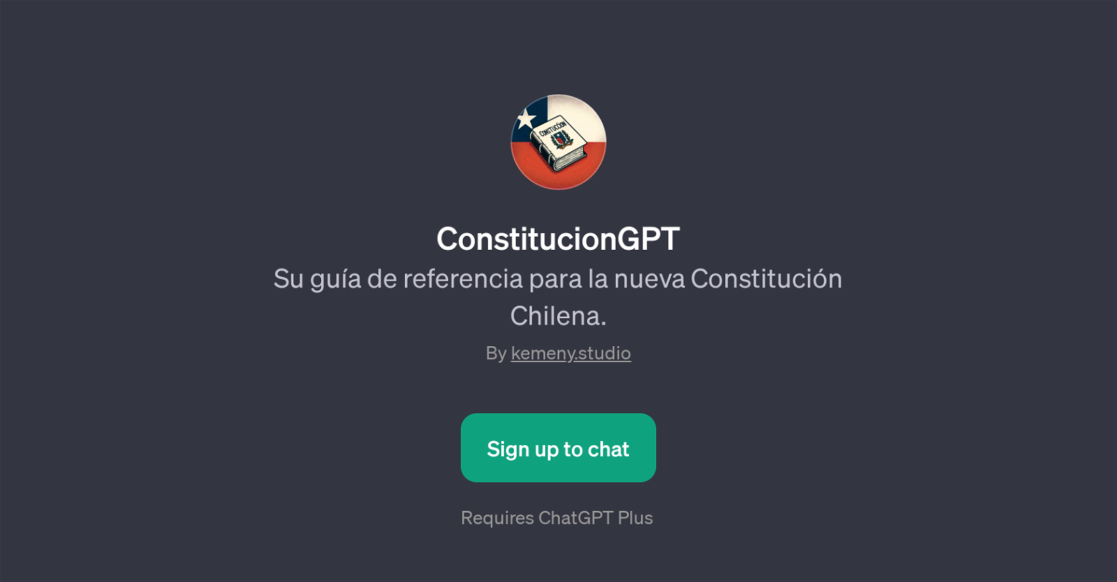 ConstitucionGPT website