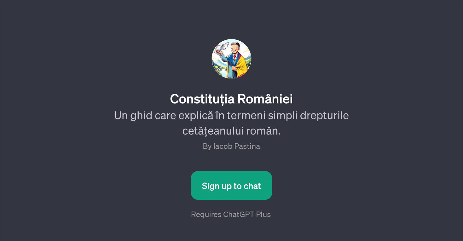 Constitutia Romaniei website