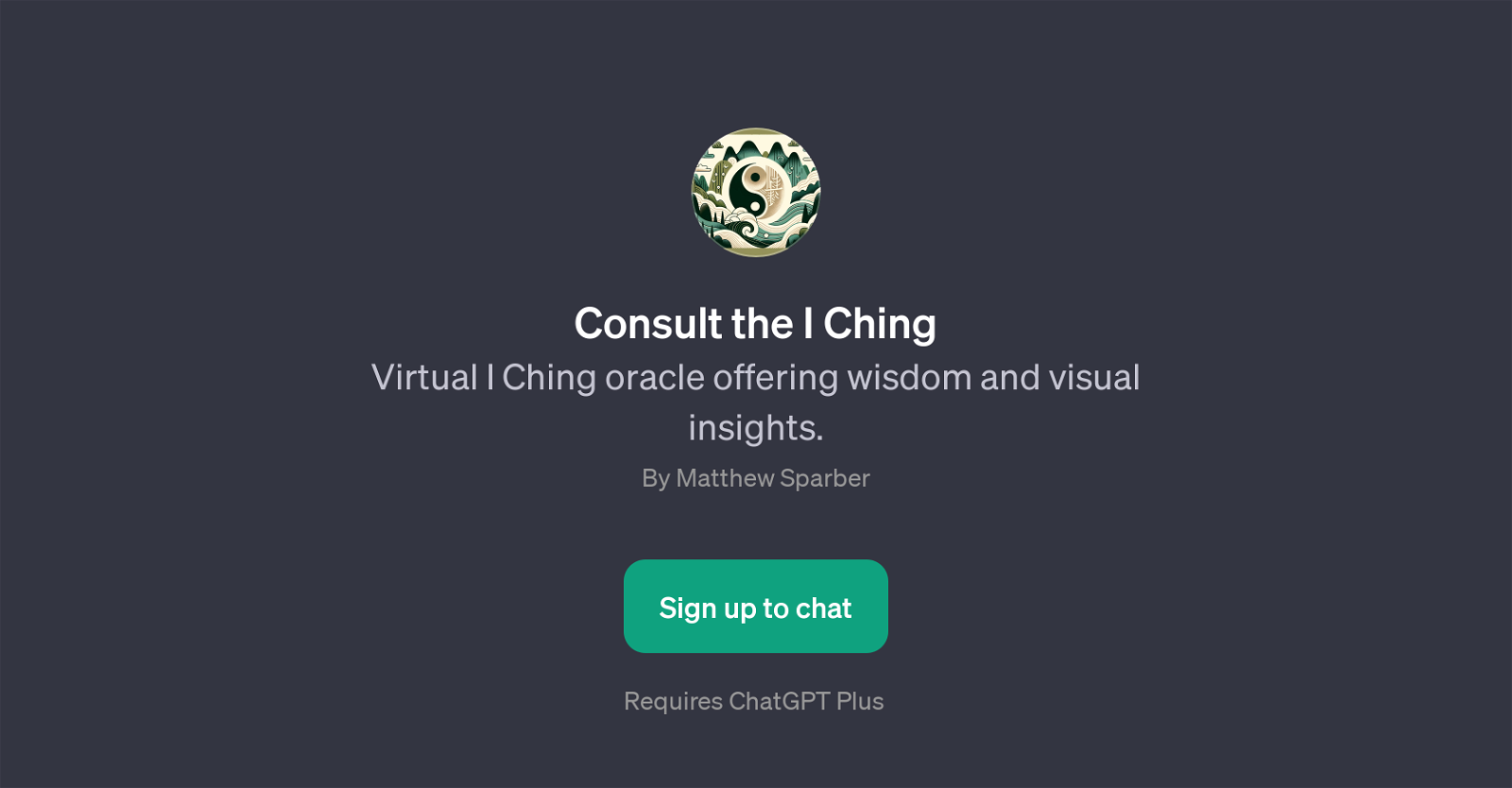 Consult the I Ching website