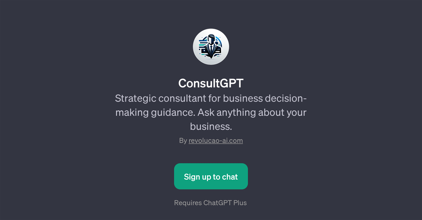 ConsultGPT website