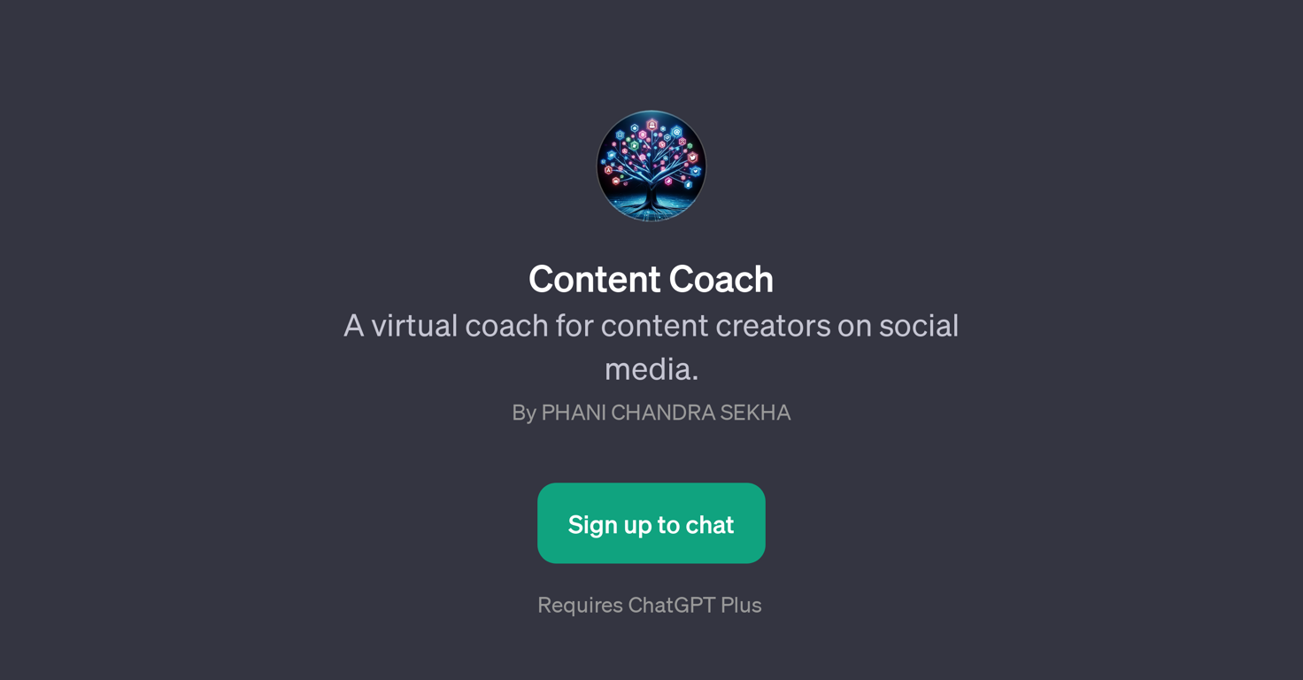 Content Coach website
