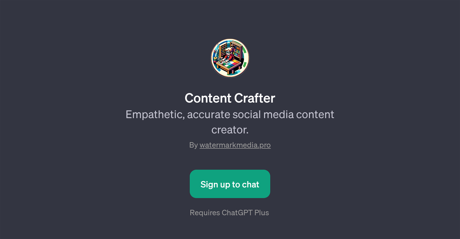 Content Crafter website