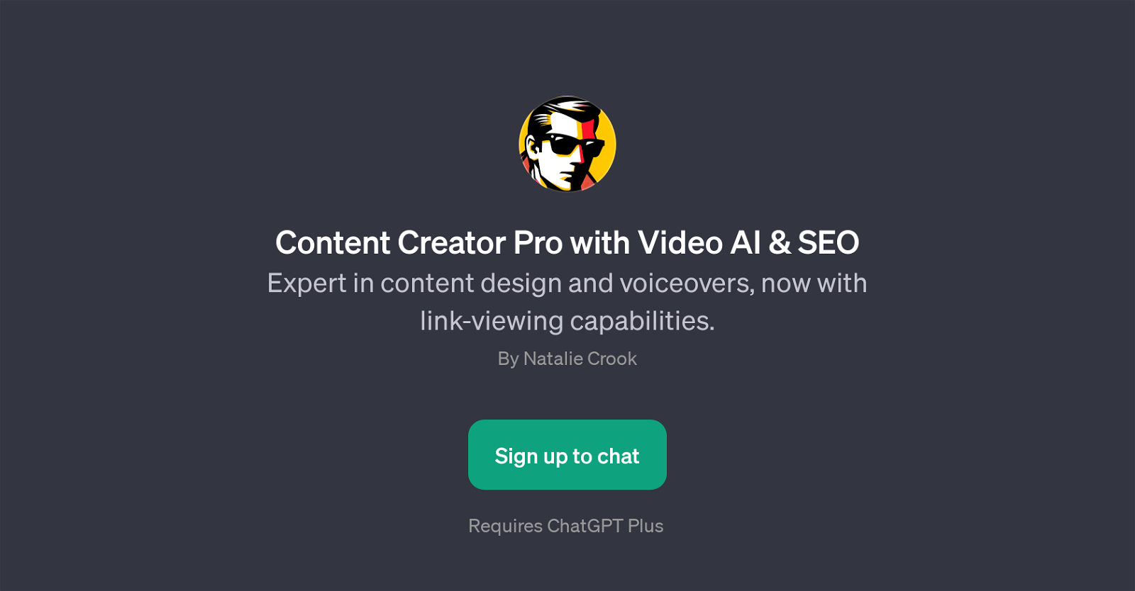 Content Creator Pro with Video AI & SEO website