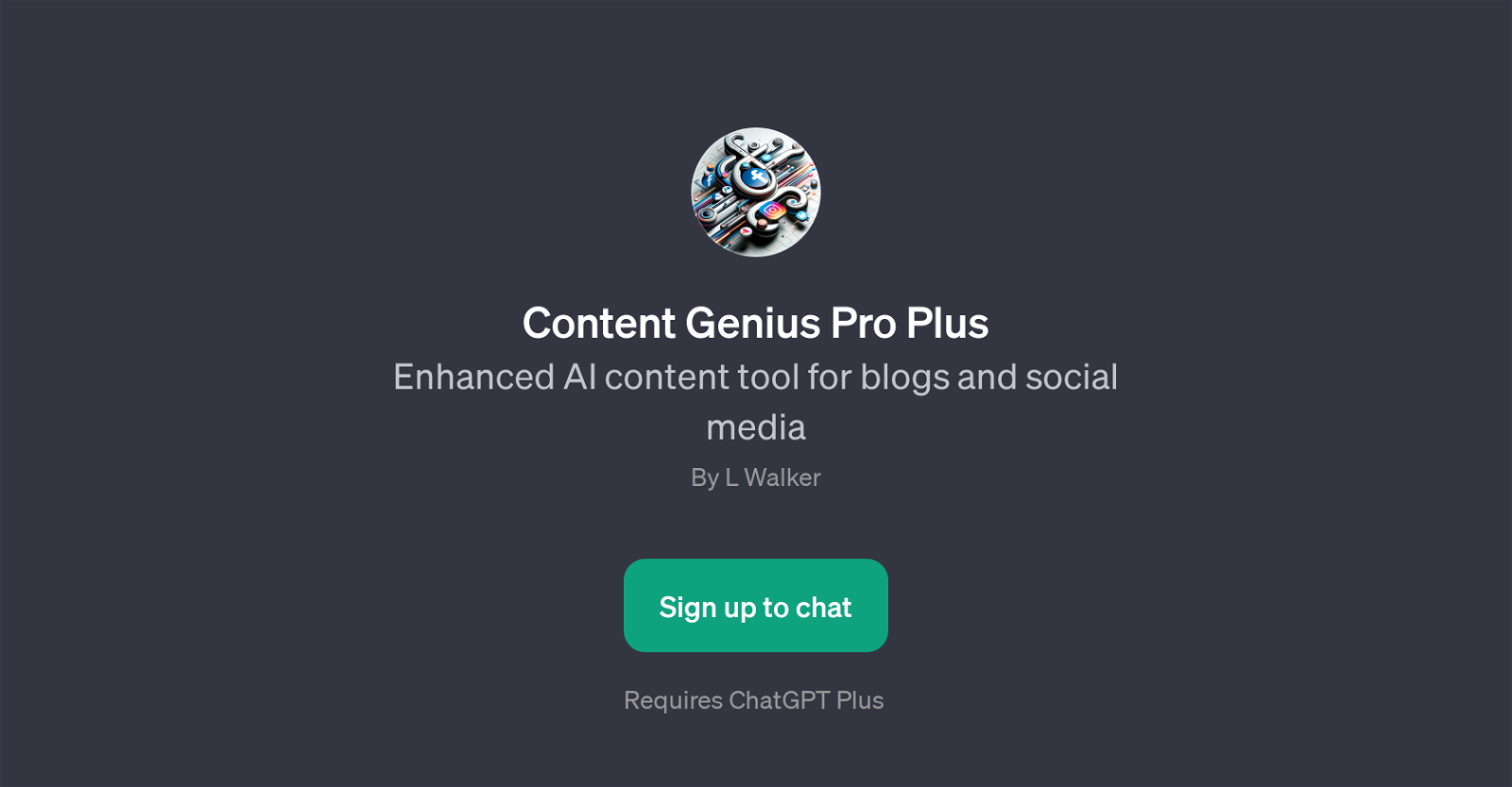 Content Genius Pro Plus website
