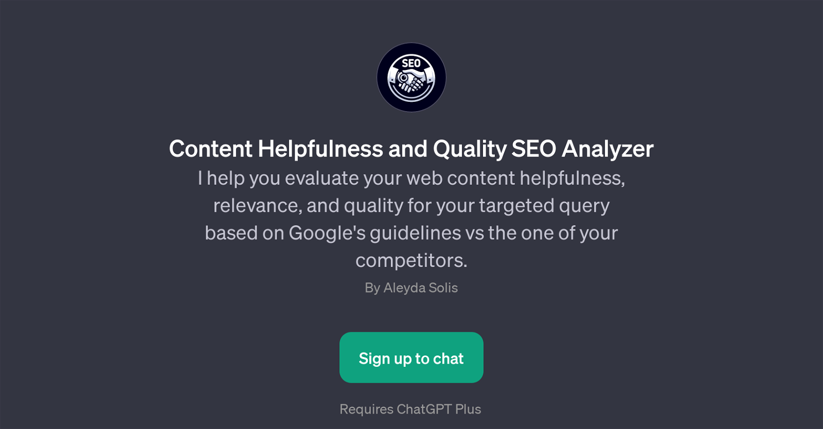 Content Helpfulness and Quality SEO Analyzer website