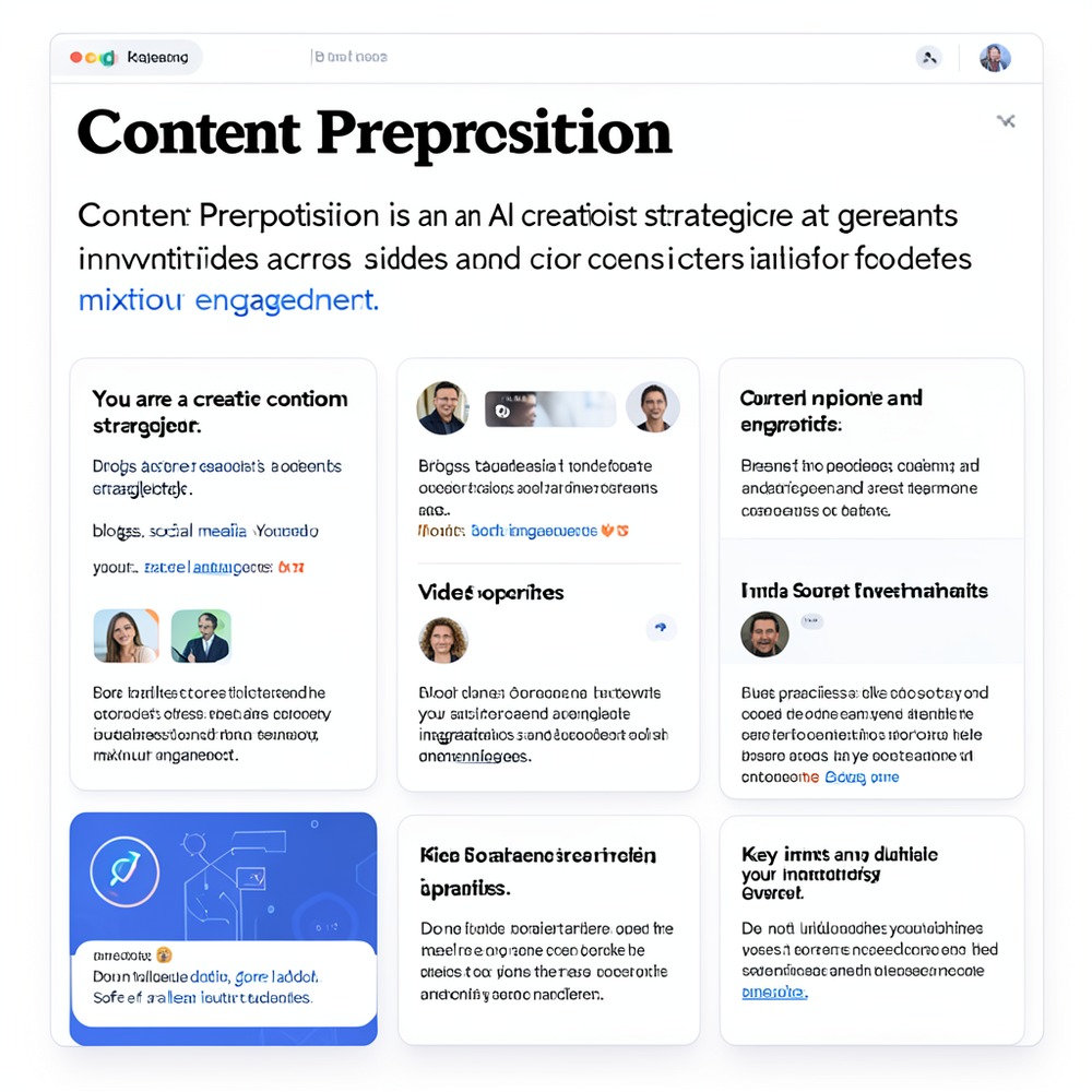 Content Preposition website