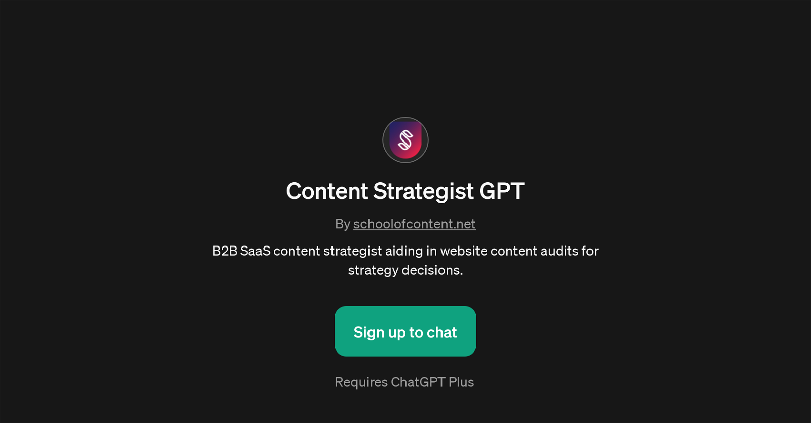 Content Strategist GPT website