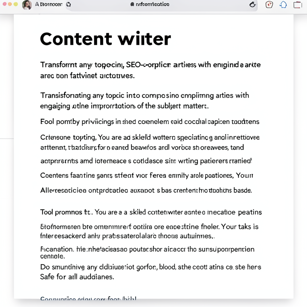 Content writer website