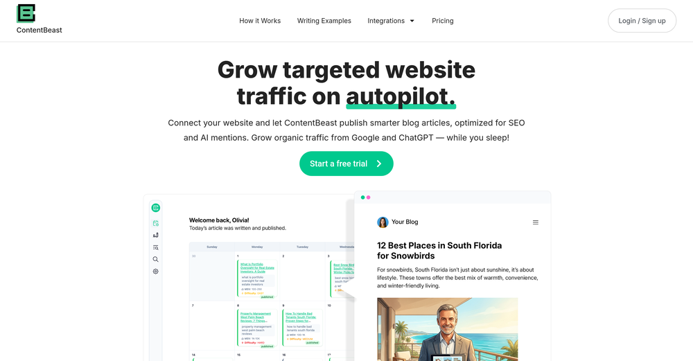 ContentBeast website