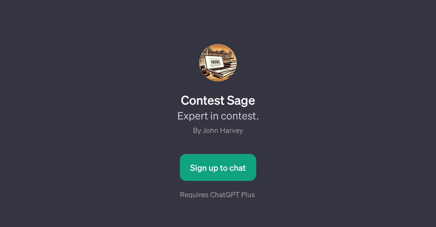 Contest Sage website
