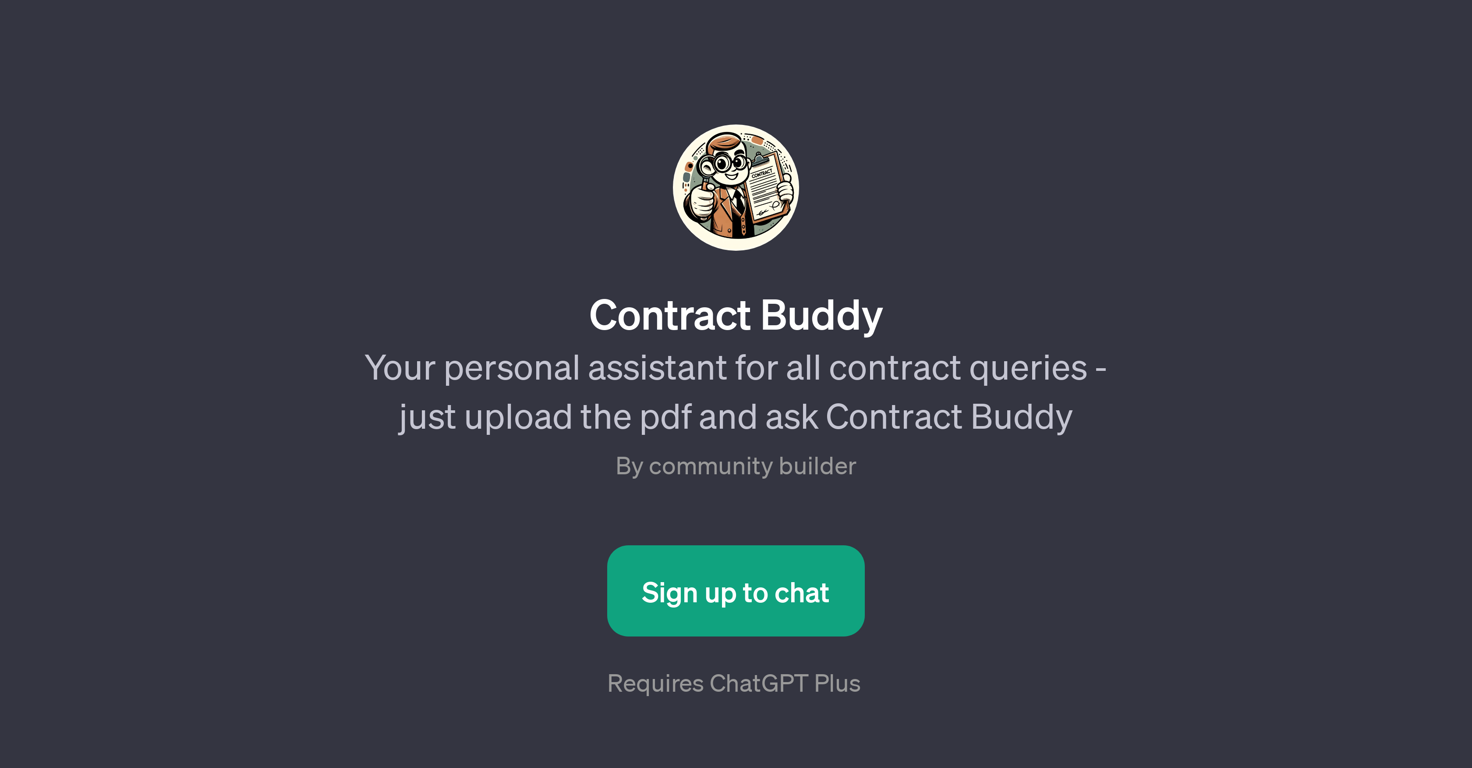 Contract Buddy website