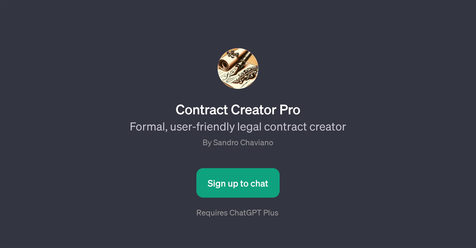 Contract Creator Pro website