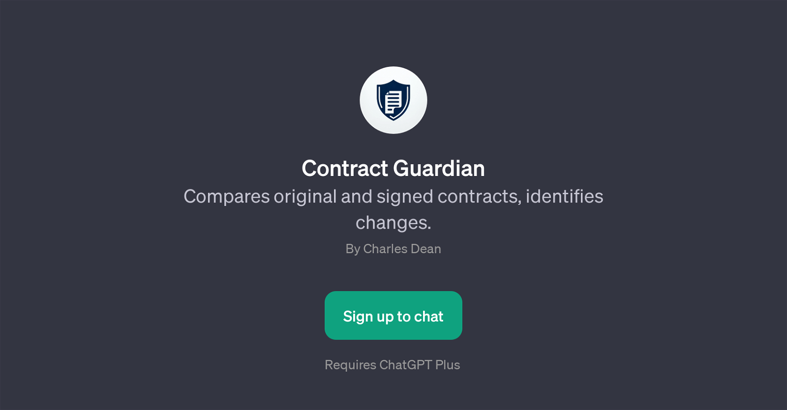 Contract Guardian website