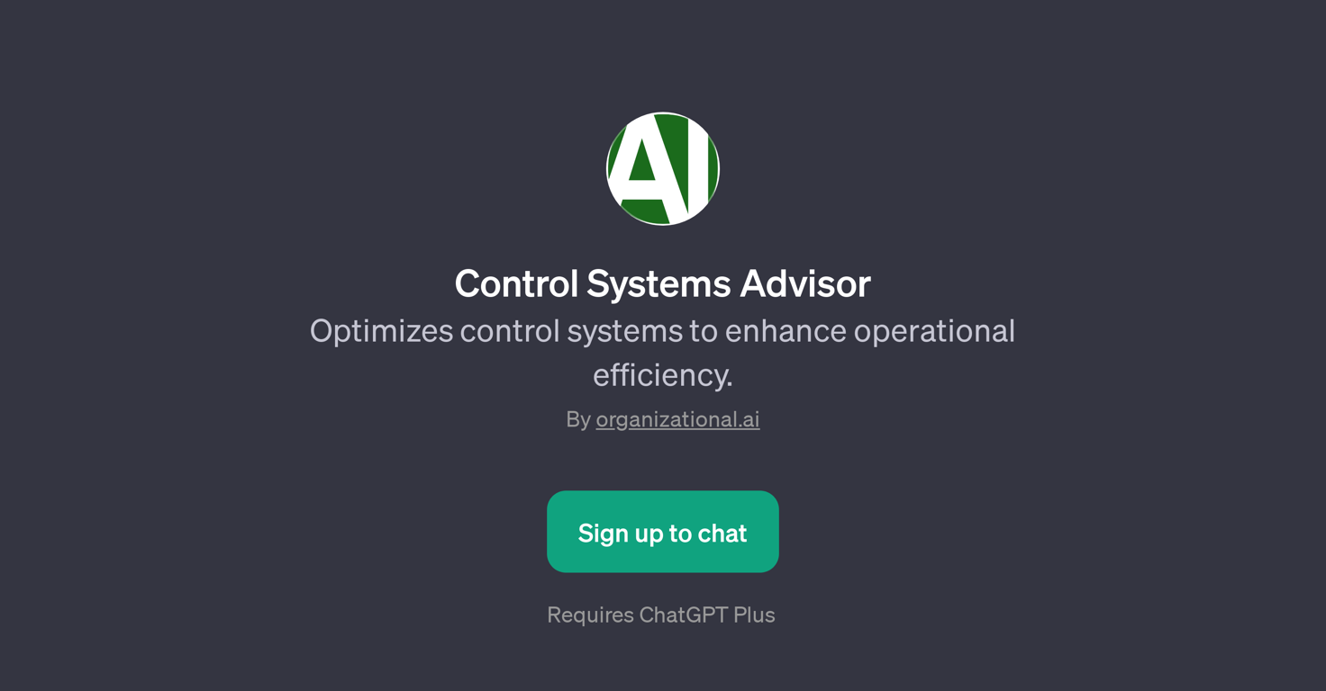 Control Systems Advisor website