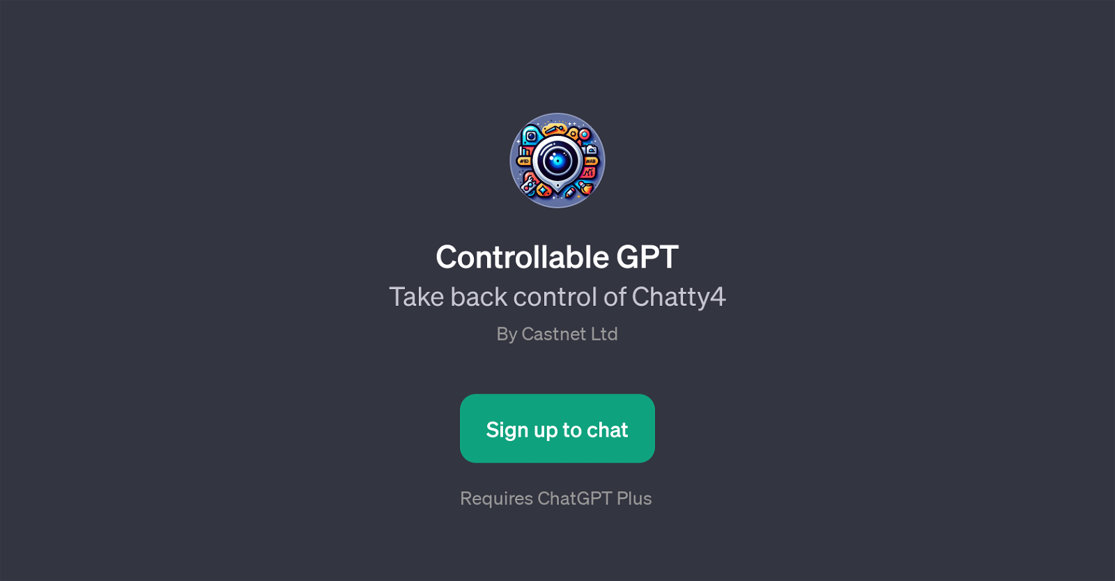 Controllable GPT website