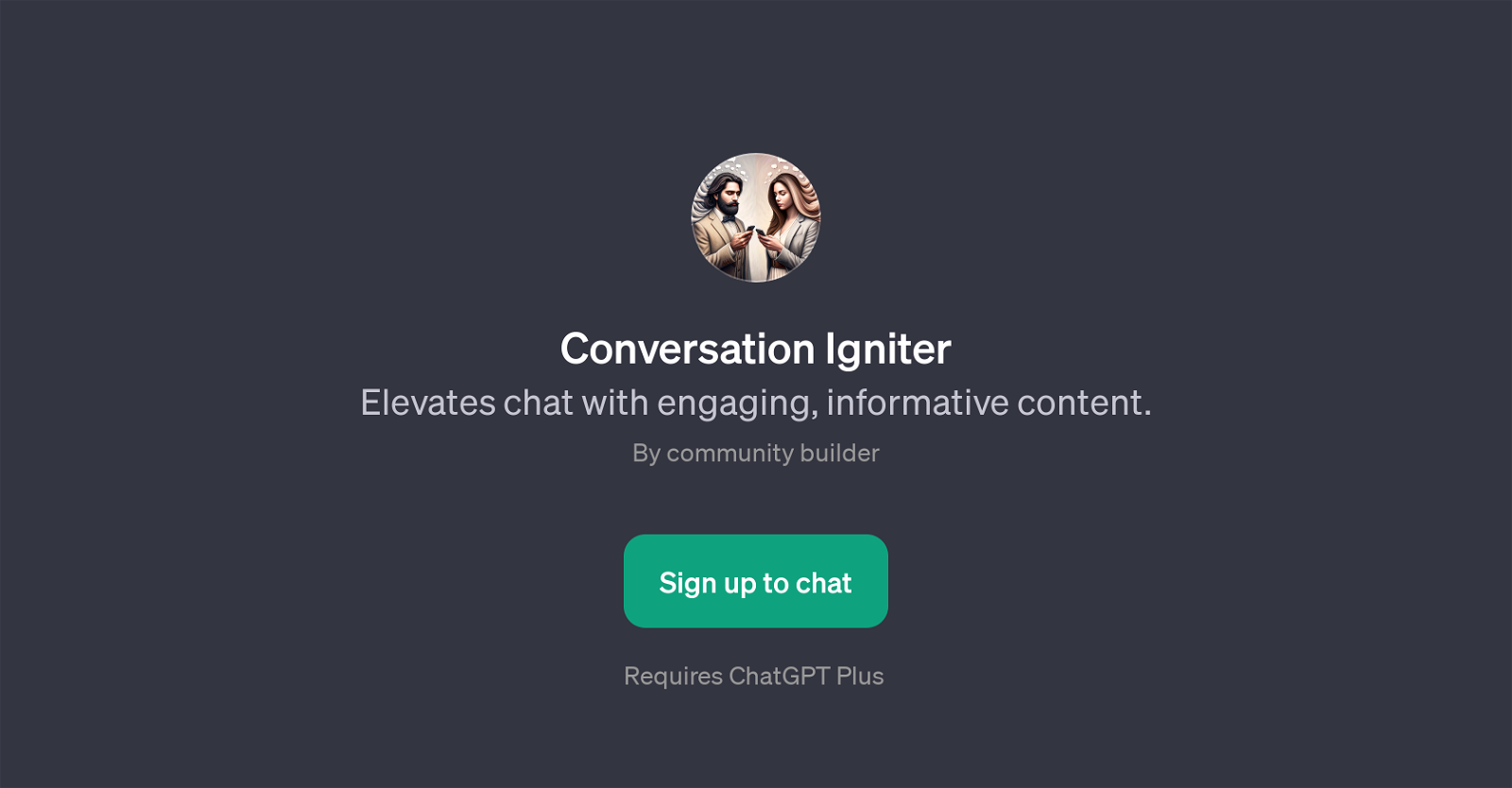 Conversation Igniter website