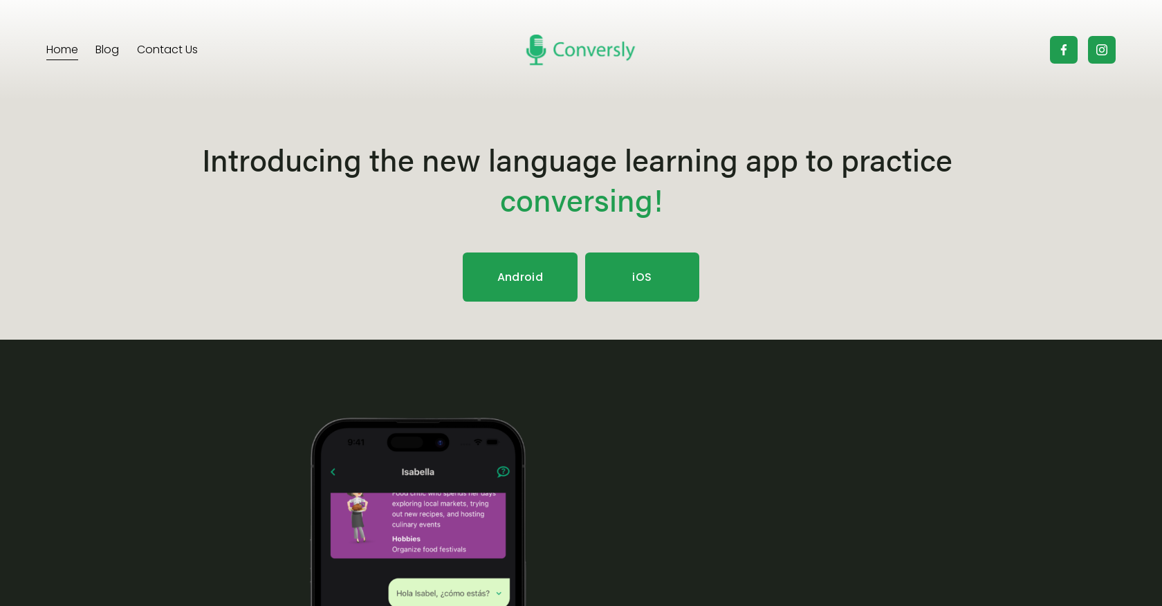 Conversly website