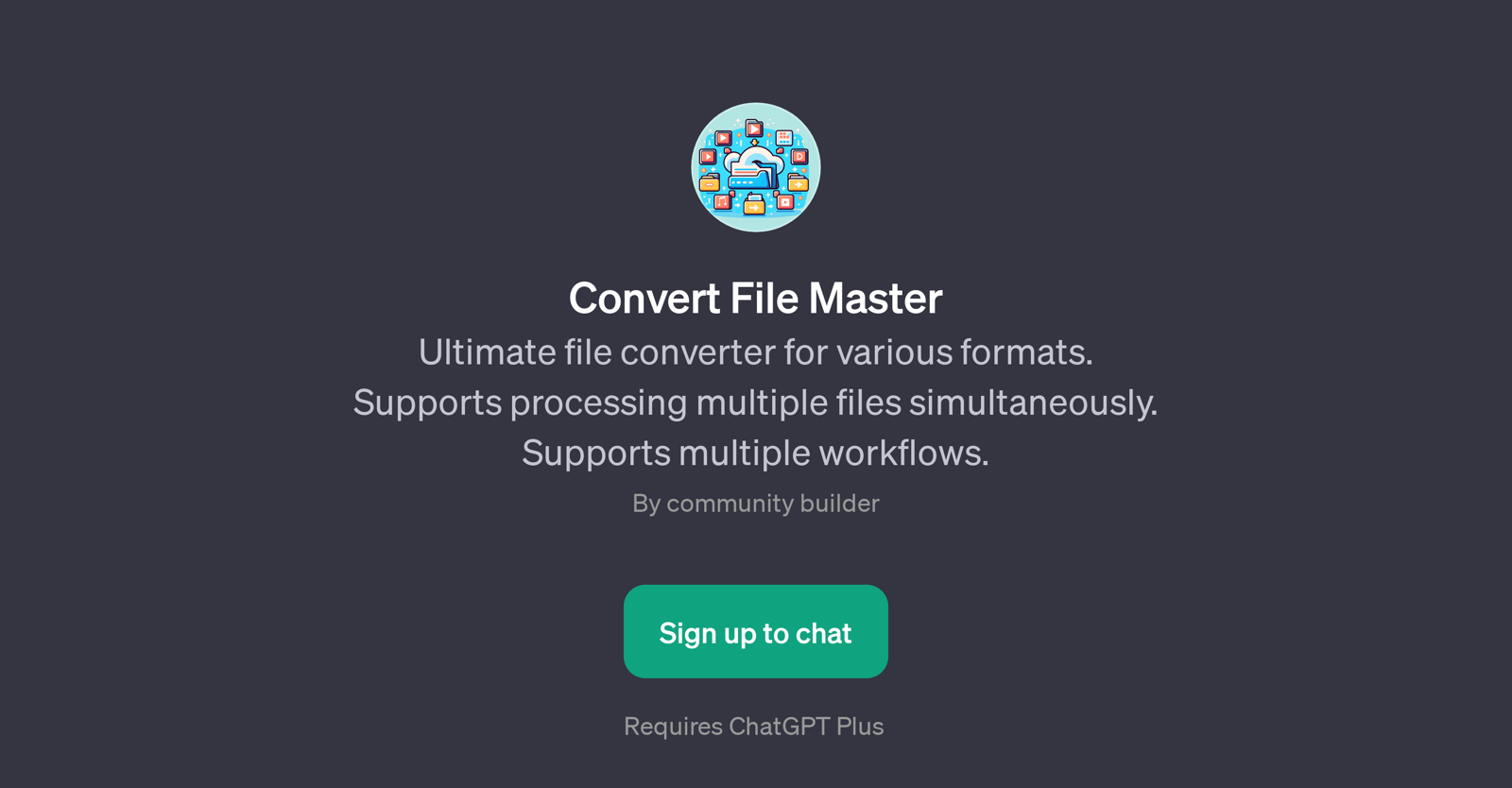 Convert File Master website