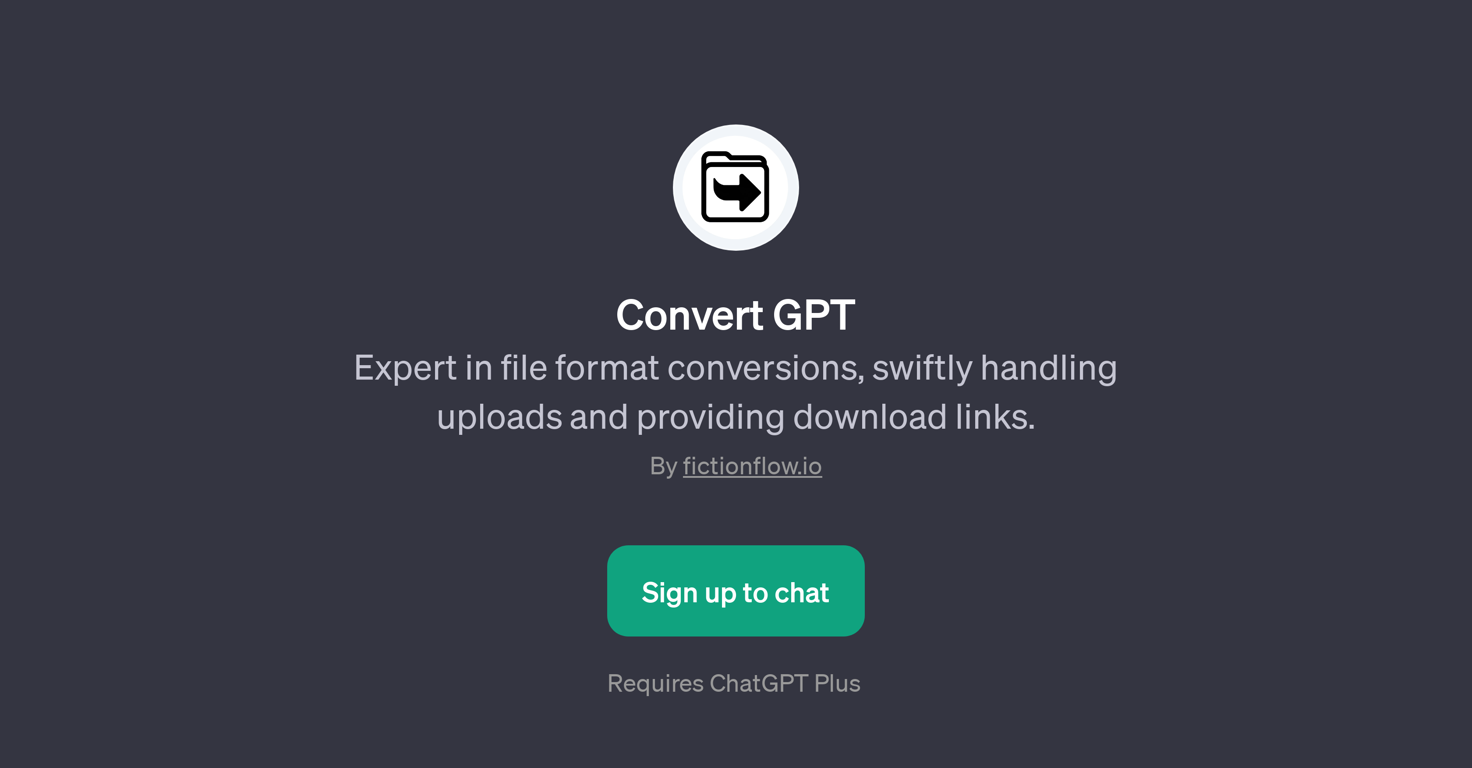 Convert GPT website