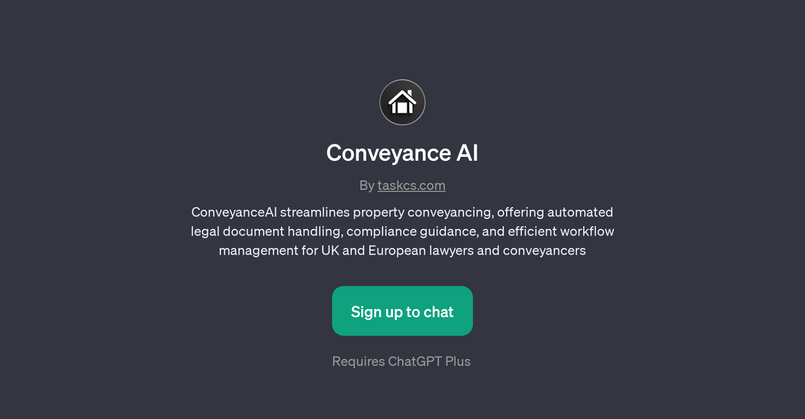 Conveyance AI website