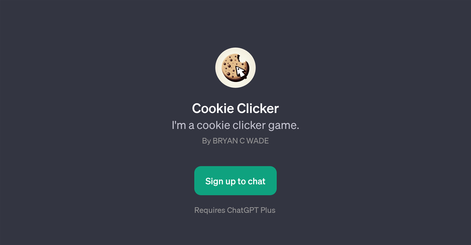 Cookie Clicker website