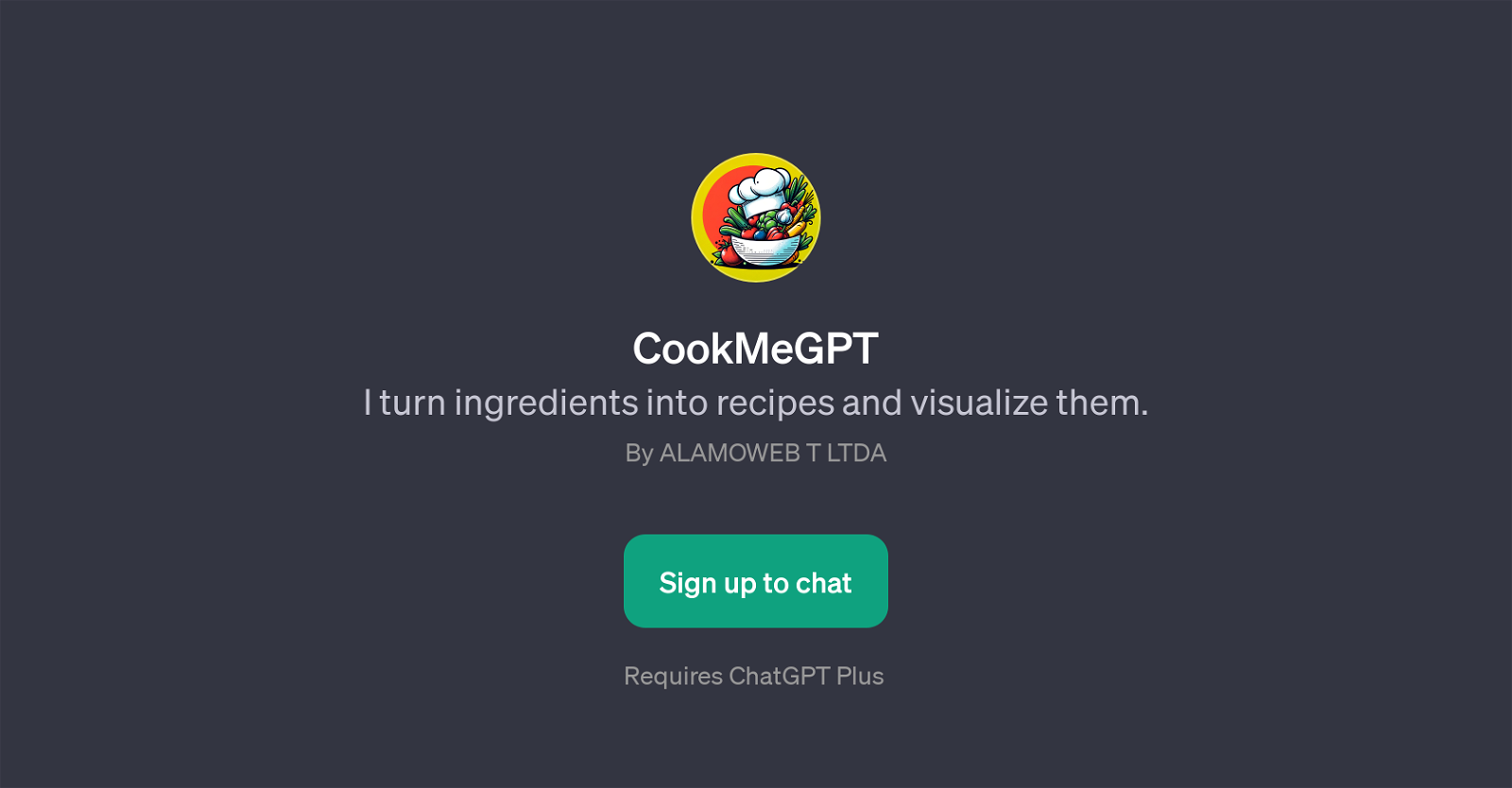 CookMeGPT website