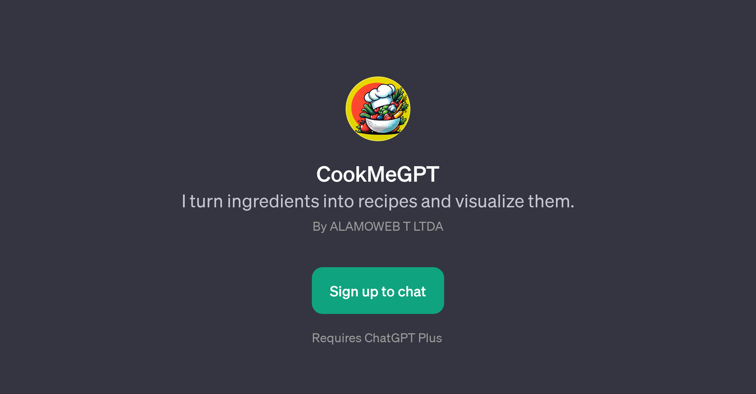 CookMeGPT website