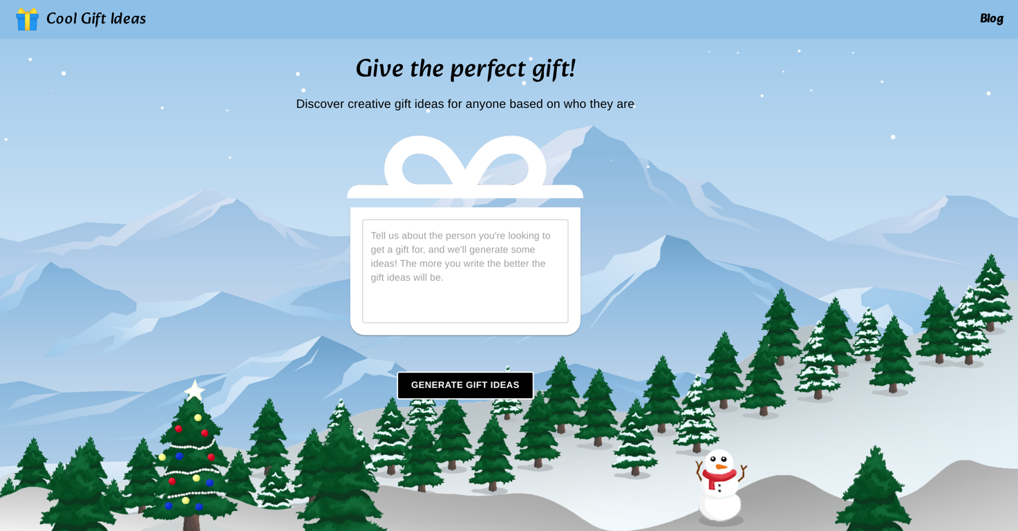 Cool Gift Ideas website