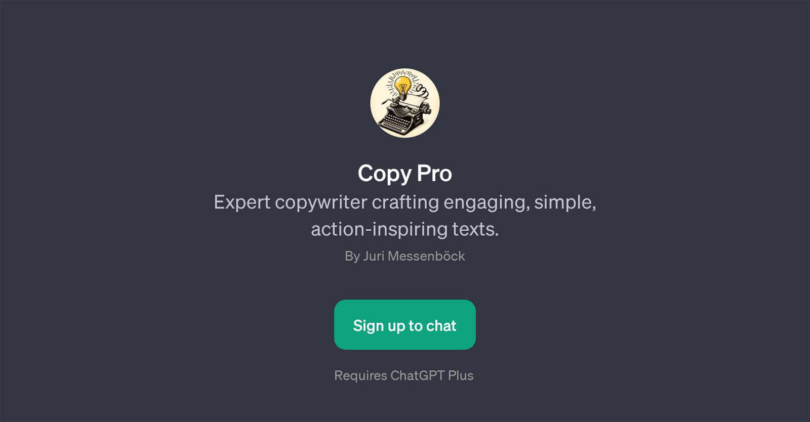 Copy Pro website