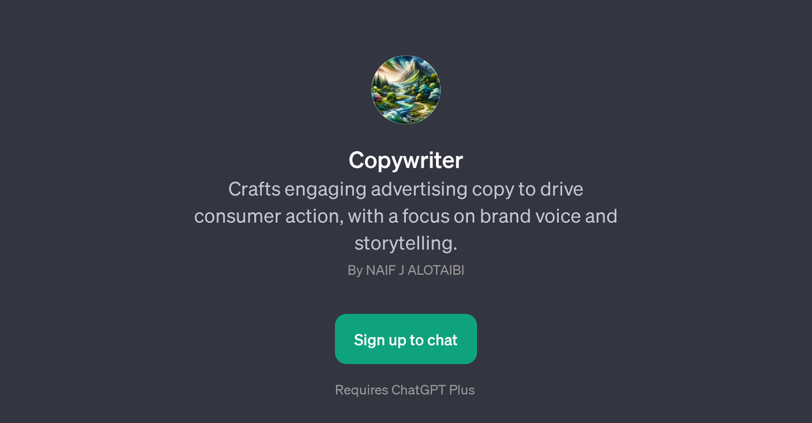 Copywriter website