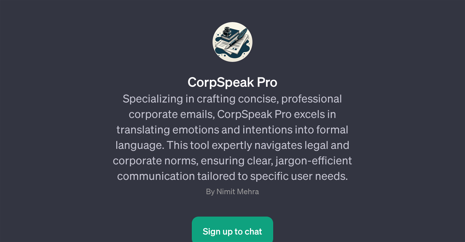 CorpSpeak Pro website