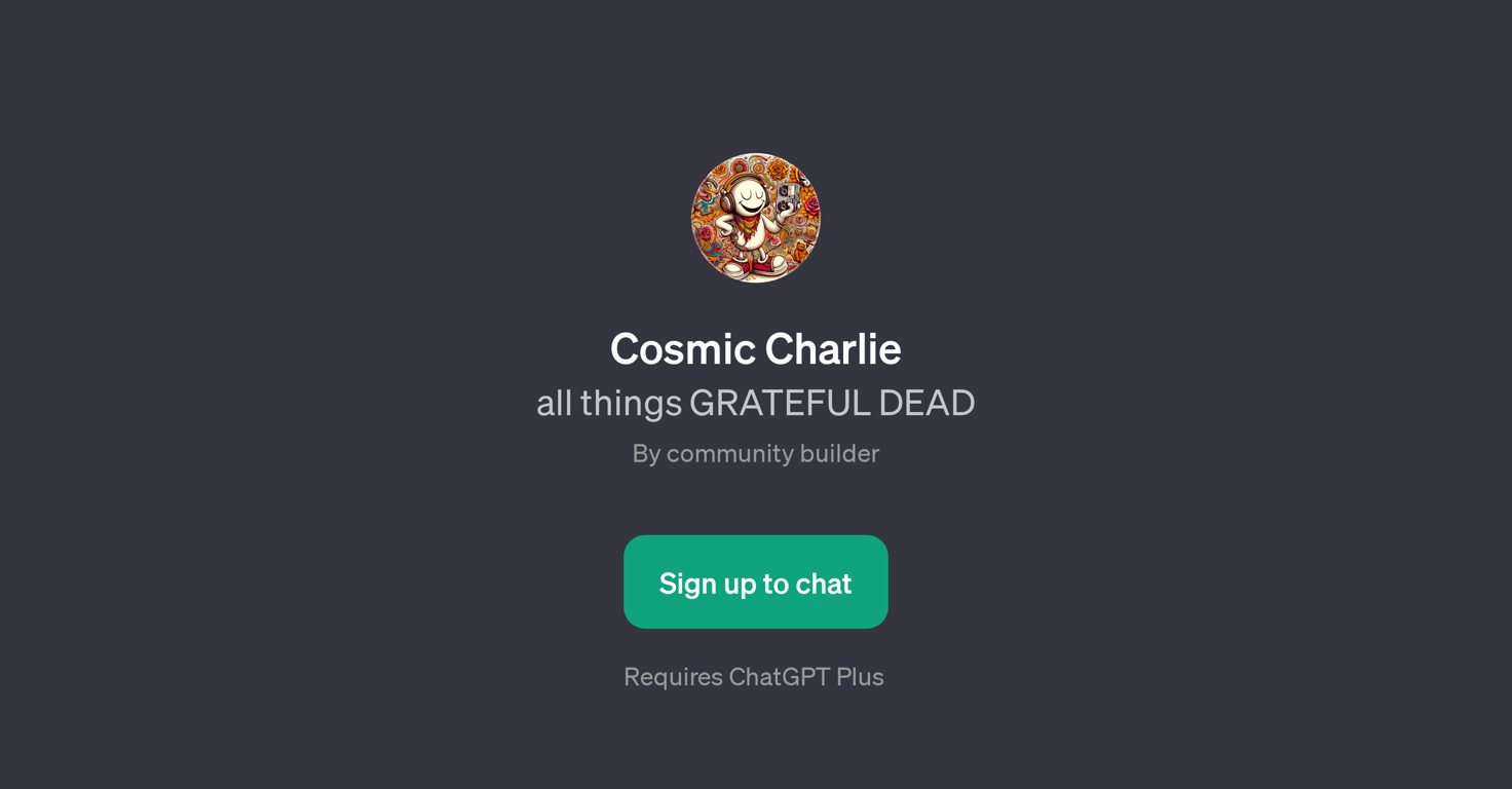 Cosmic Charlie website