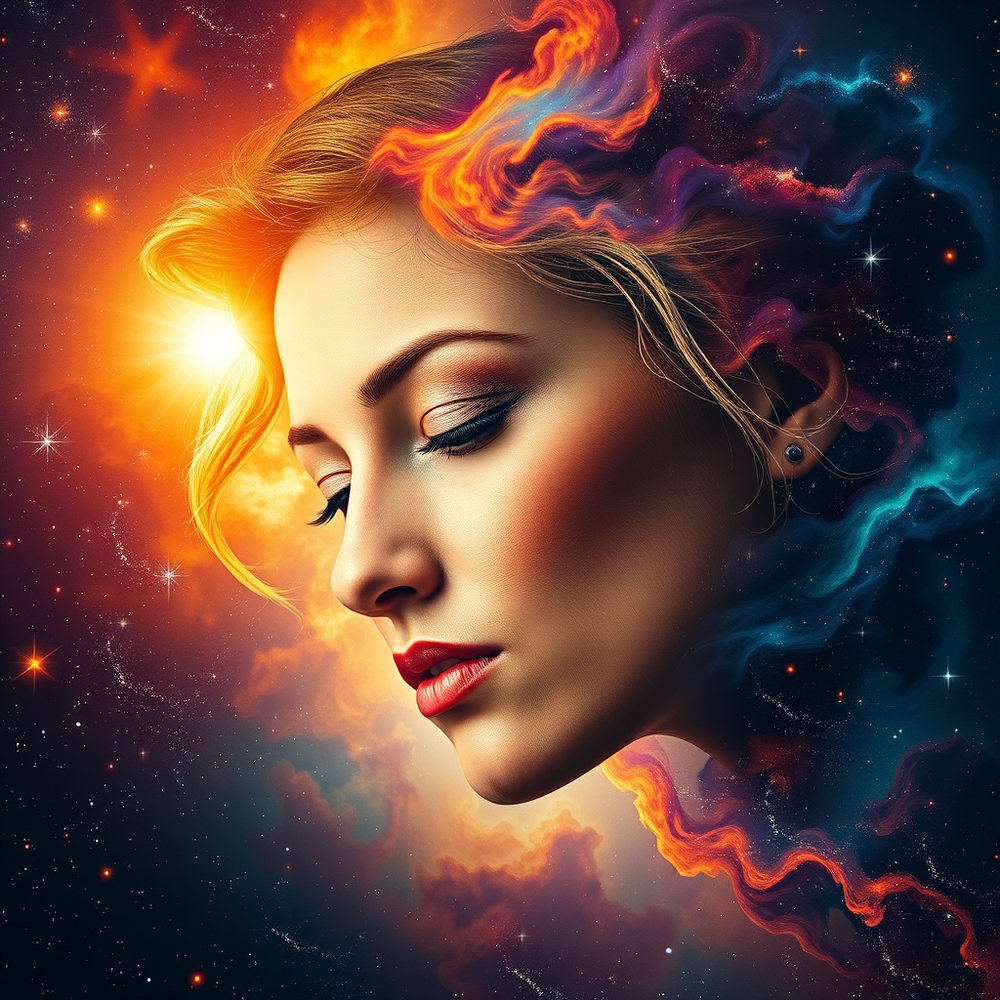 Cosmic Colors: Reflections of the Infinite Universe  Open options menu website