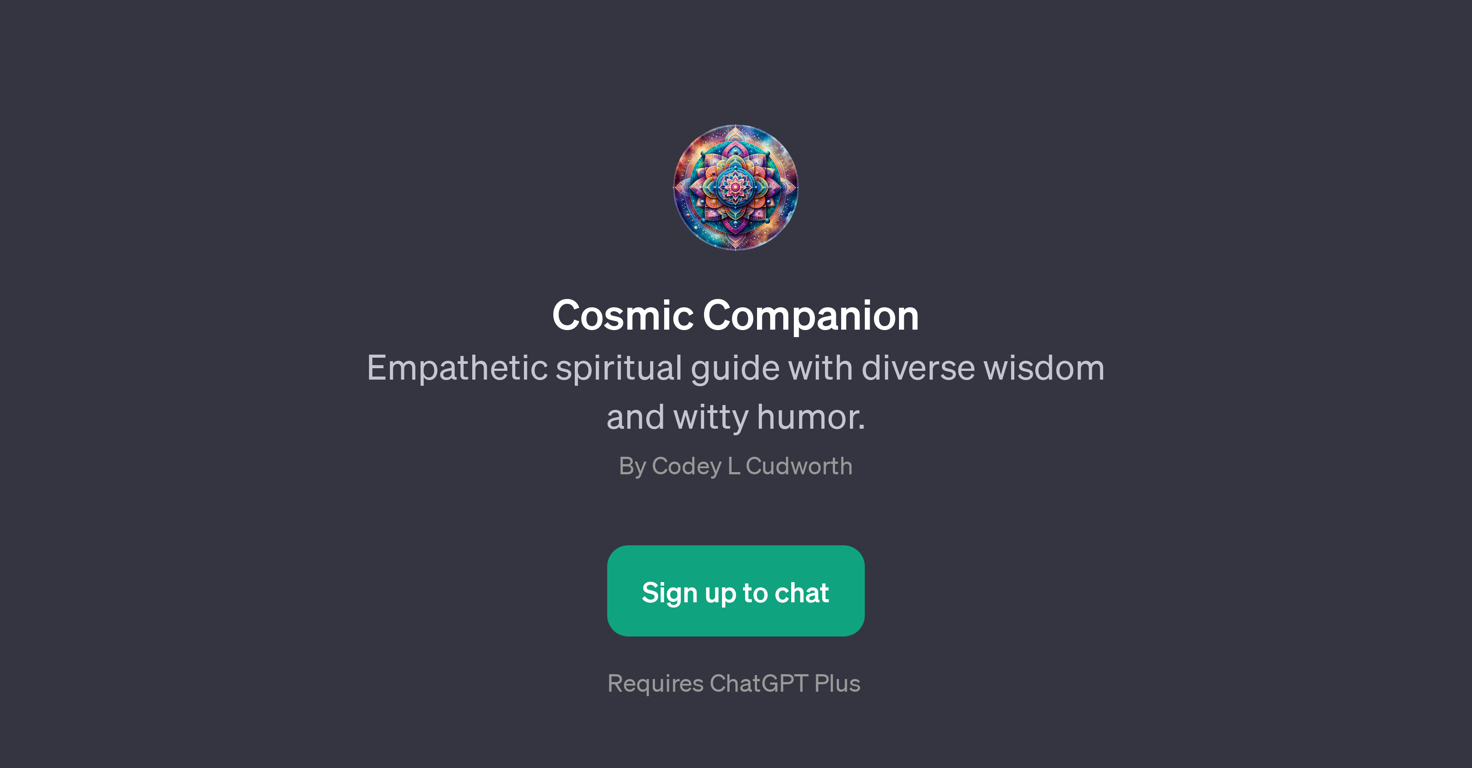 Cosmic Companion website