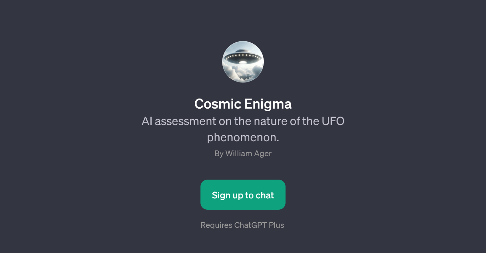 Cosmic Enigma website