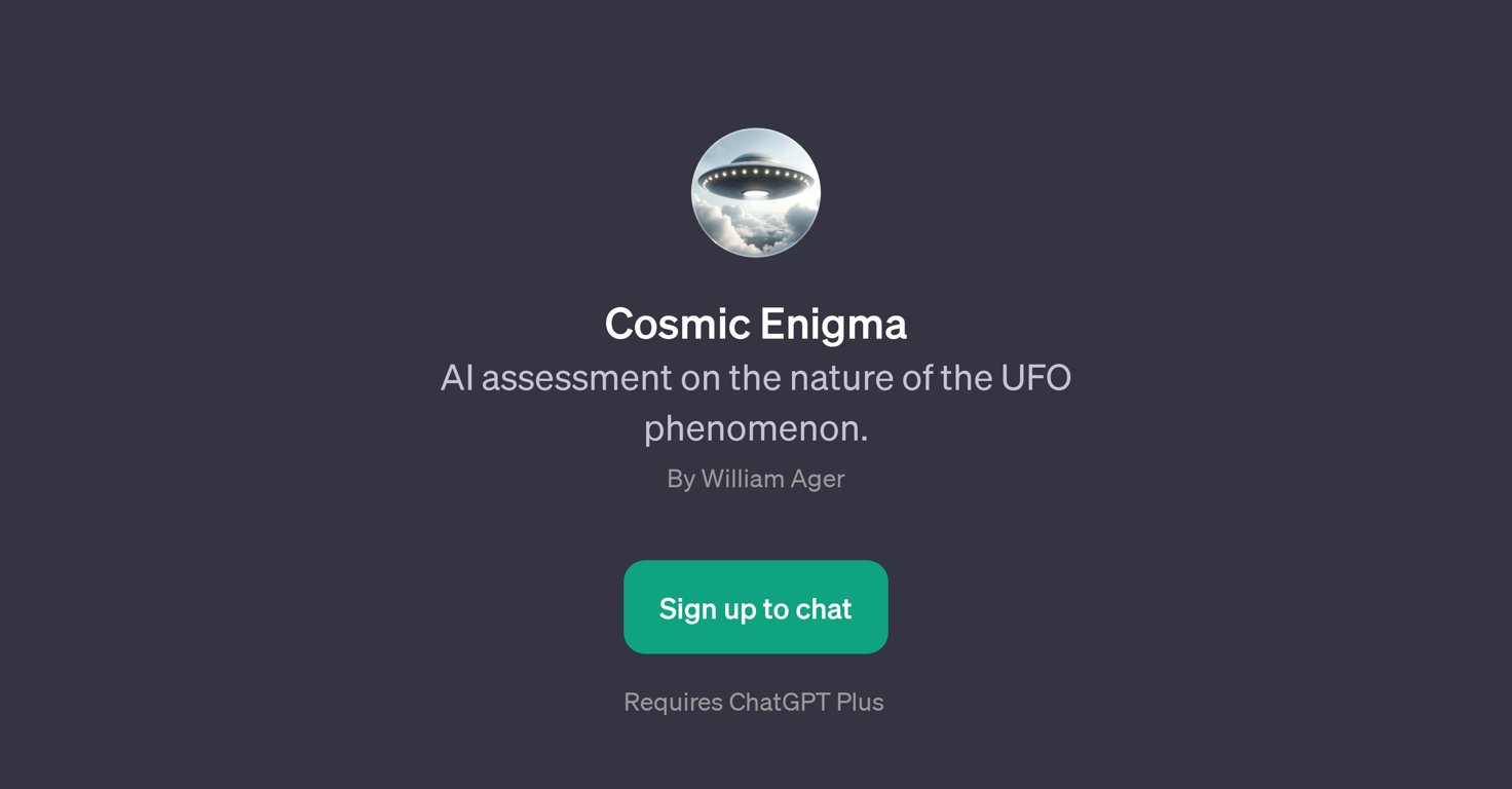 Cosmic Enigma website