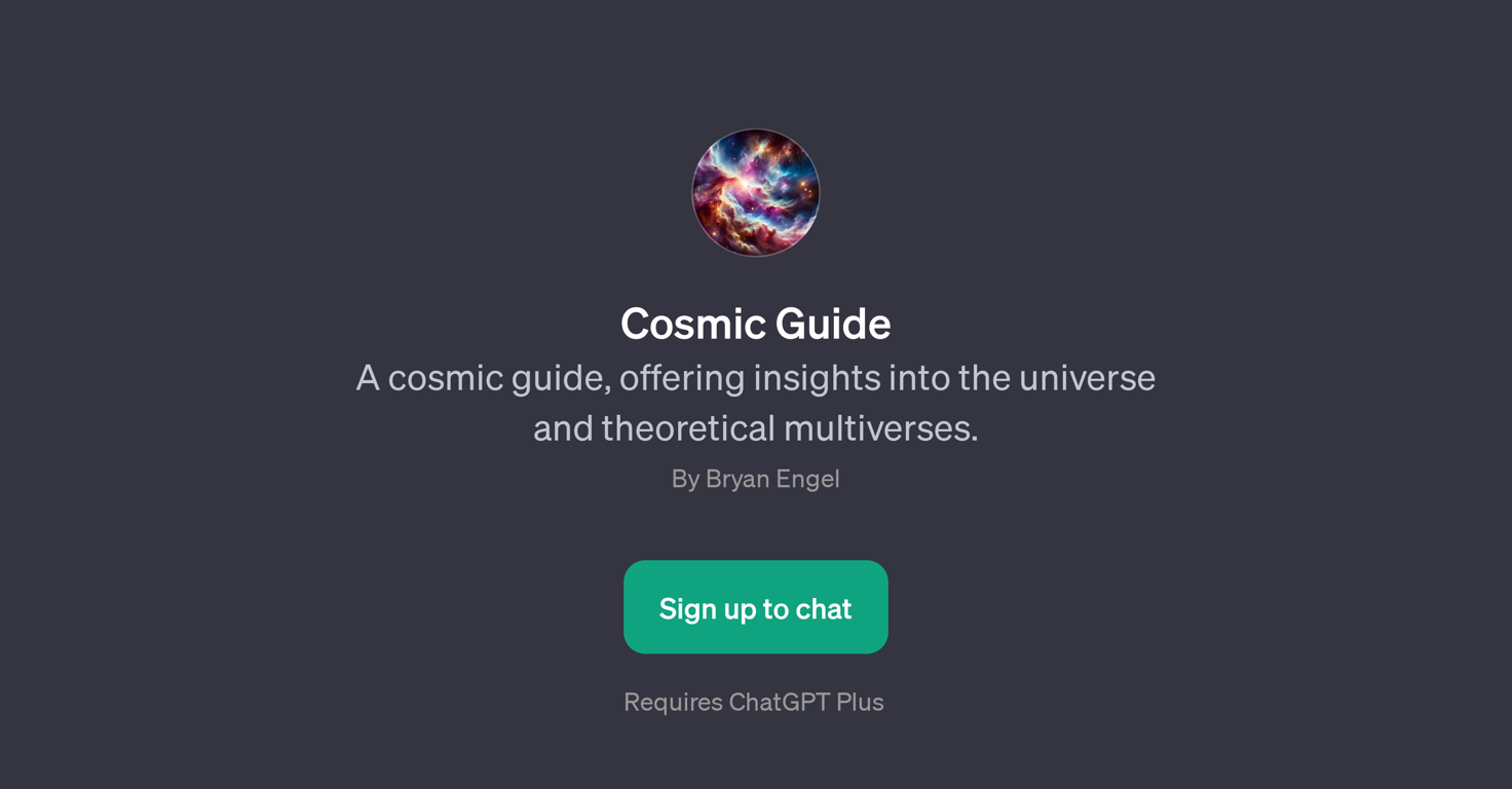 Cosmic Guide website
