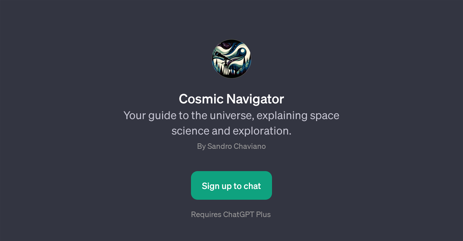 Cosmic Navigator website